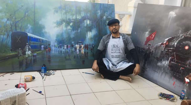 Meet Bijay Biswaal Whose Paintings Traveled The World