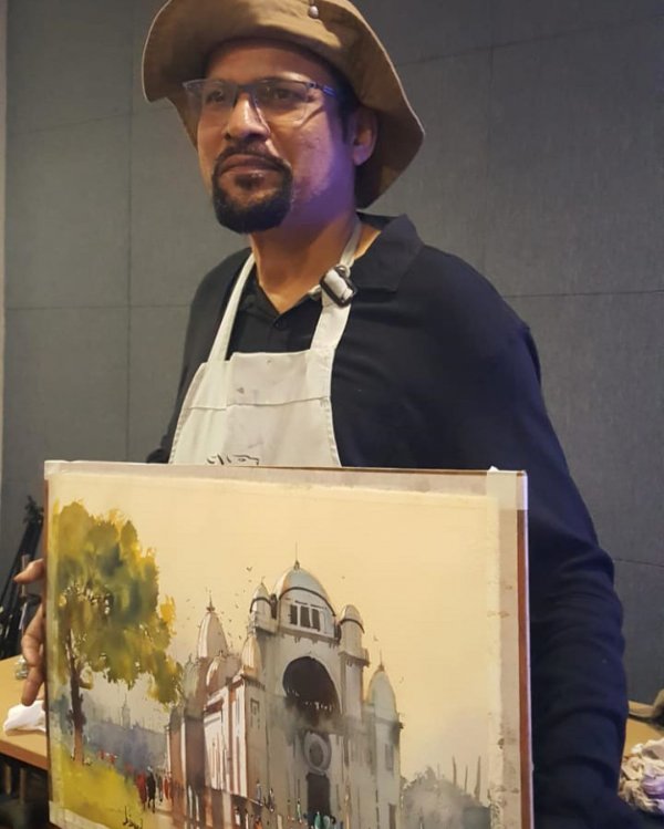 Meet Bijay Biswaal Whose Paintings Traveled The World