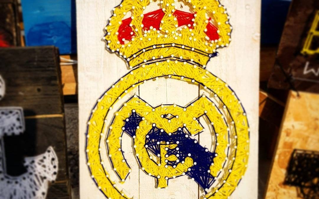 Real Madrid String Art