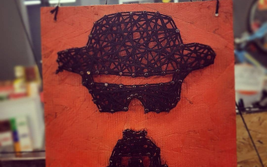 Heisenberg Breaking Bad  String Art