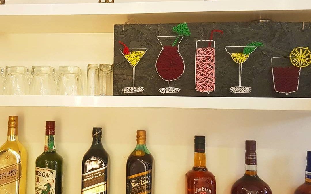 Bar Showpiece String Art