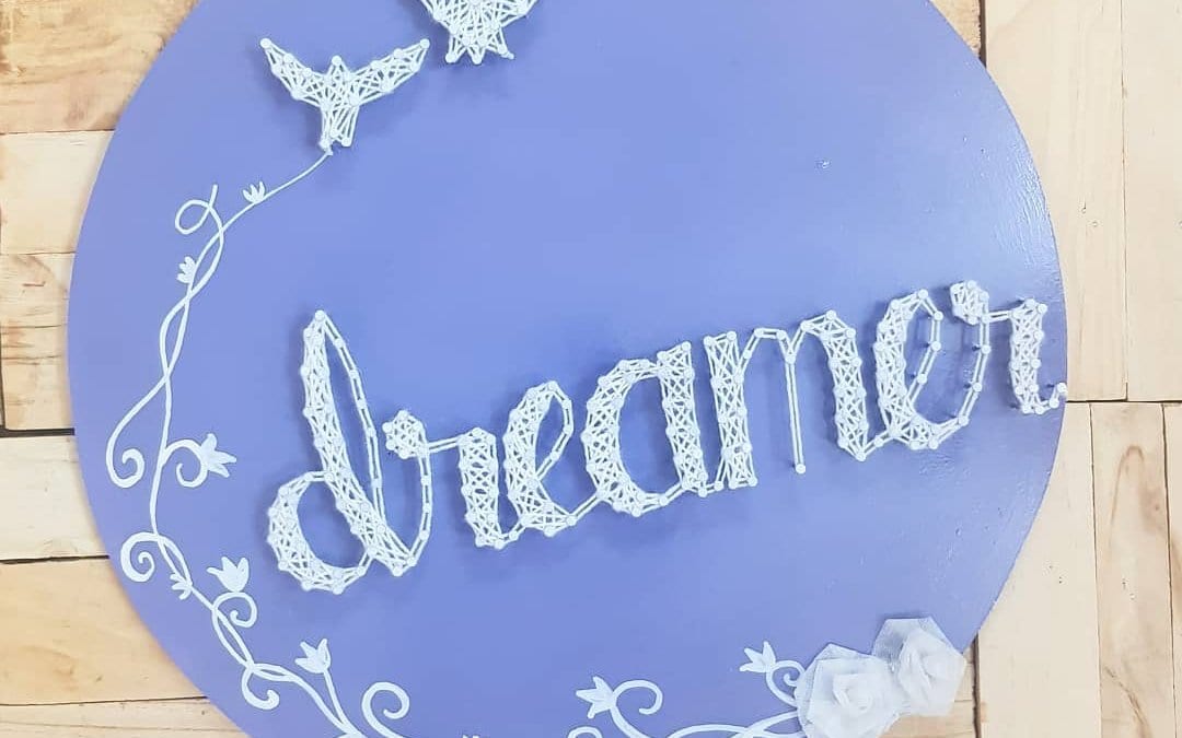 Dreamer String Art by Sonal