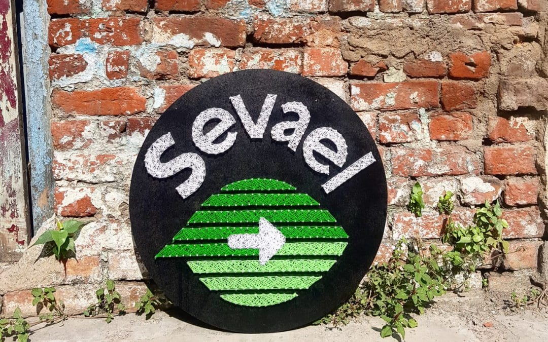 Sevael Logo String Art by Sonal