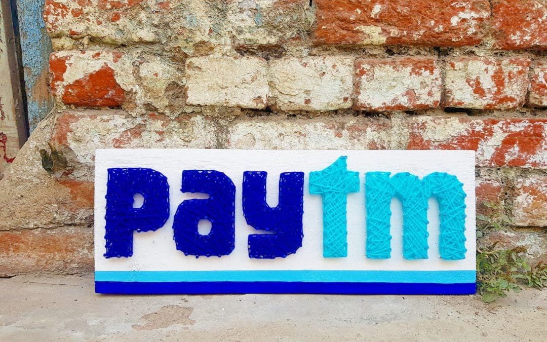 Paytm Logo String Art