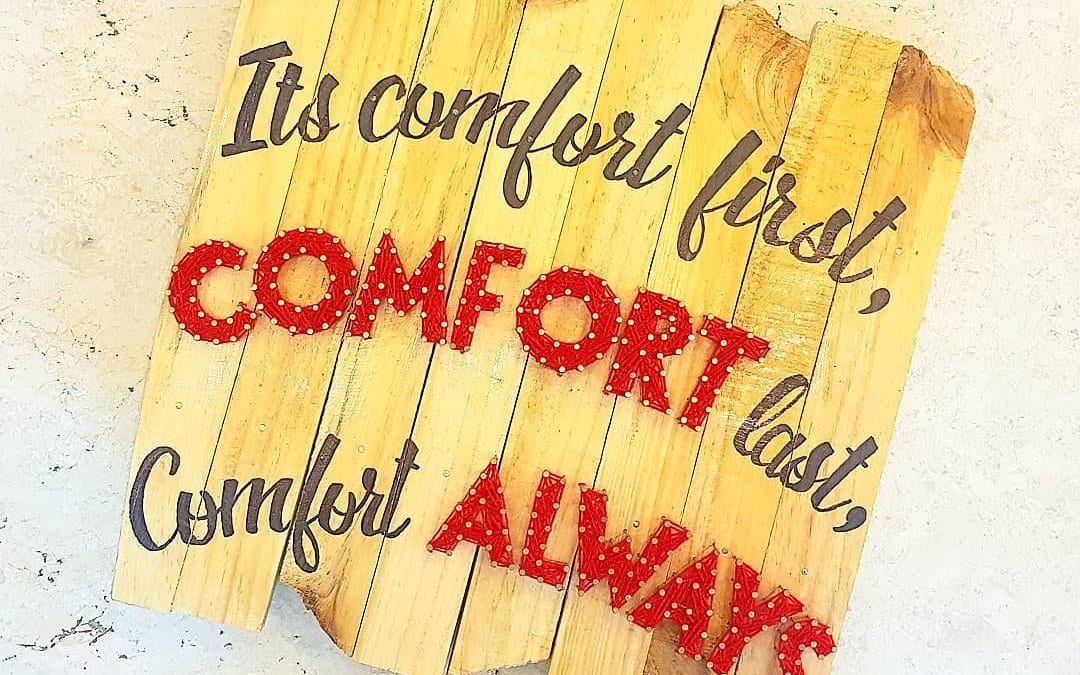 Comfort Always String Art