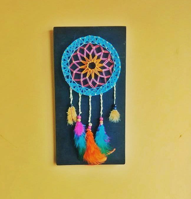 Dream Catcher String Art by Anjani