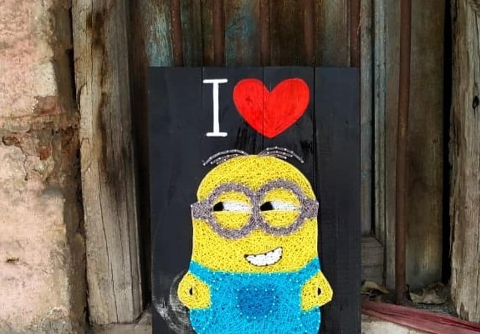 I love minion String Art