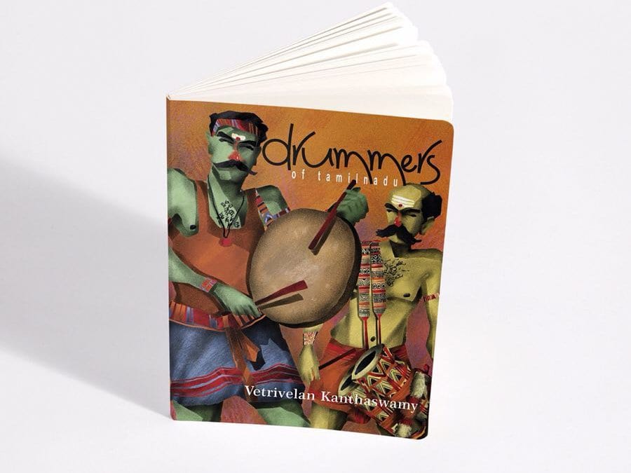 Rural Drummers Themed Book Cover Design (Book Jackets)