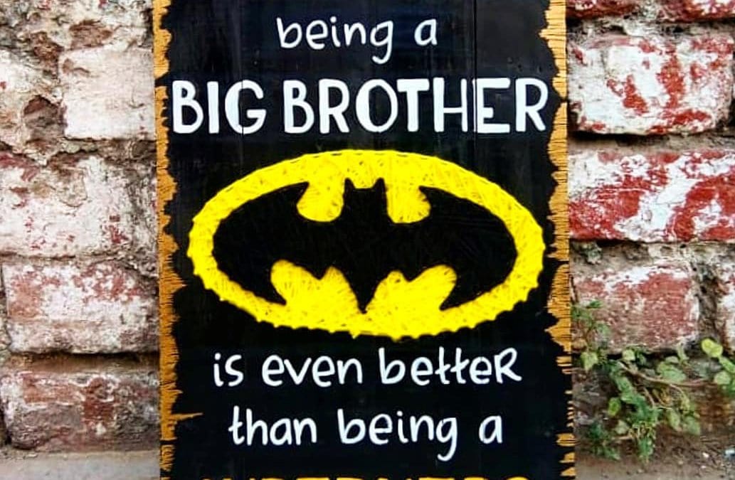 Big Brother- Batman String Art