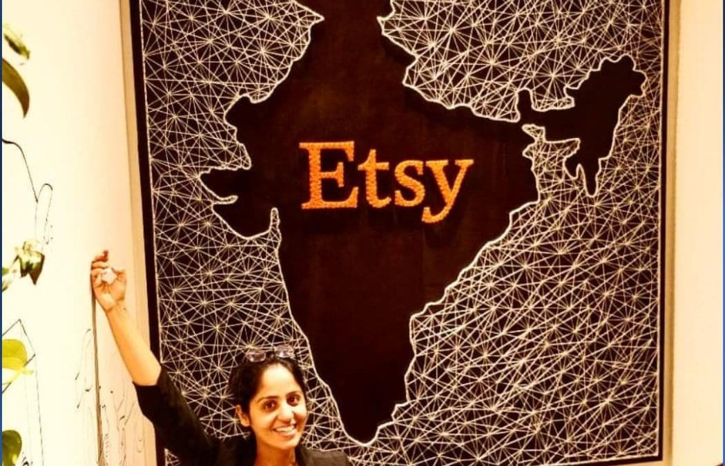 Etsy Wall String Art by Sonal Malhotra