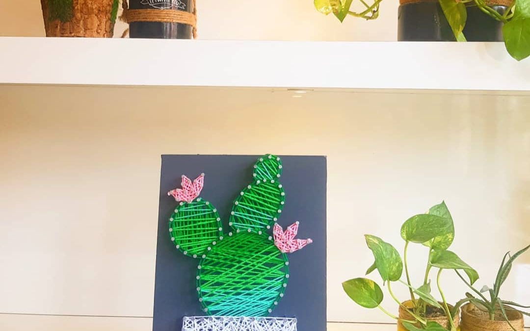 Love for Plants String Art