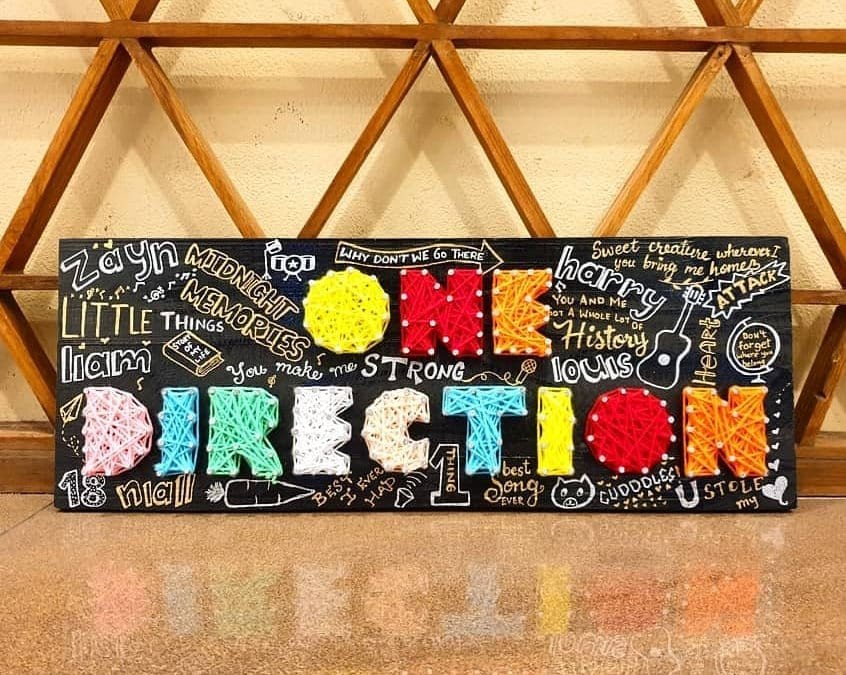 One Direction String Art by Sonal Malhotra