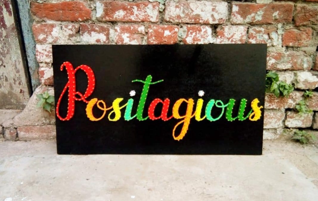 Postagious String Art by Sonal Malhotra