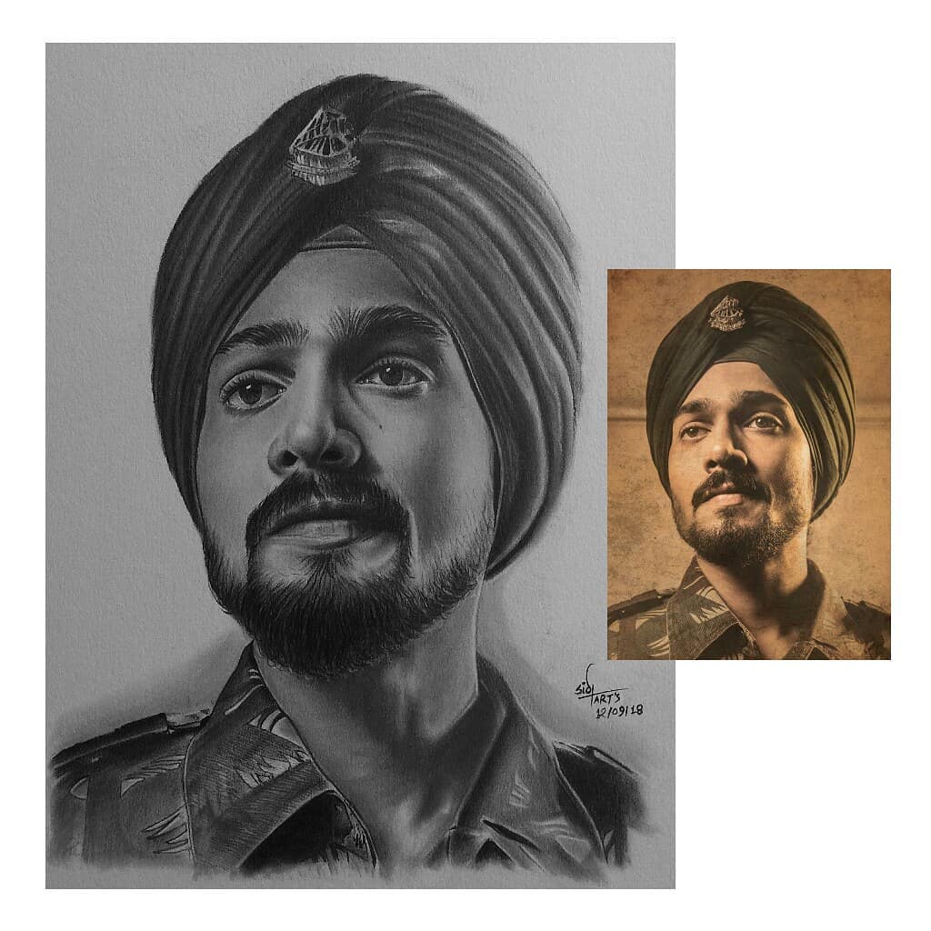 Indian army #sketch #charcoal... - Charcoal Pencil Sketches | Facebook