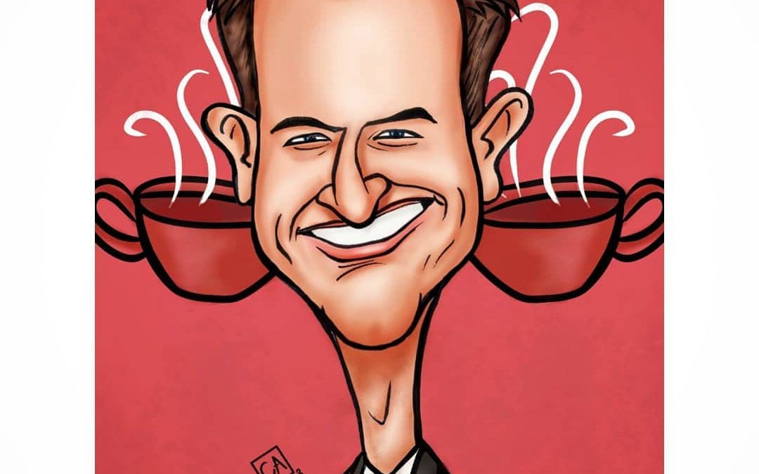 Chandler Caricature by Chetan