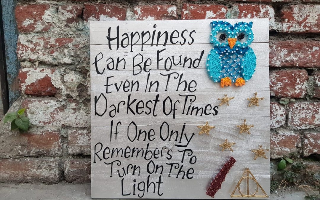 Harry Potter Themed String Art by Sonal Malhotra