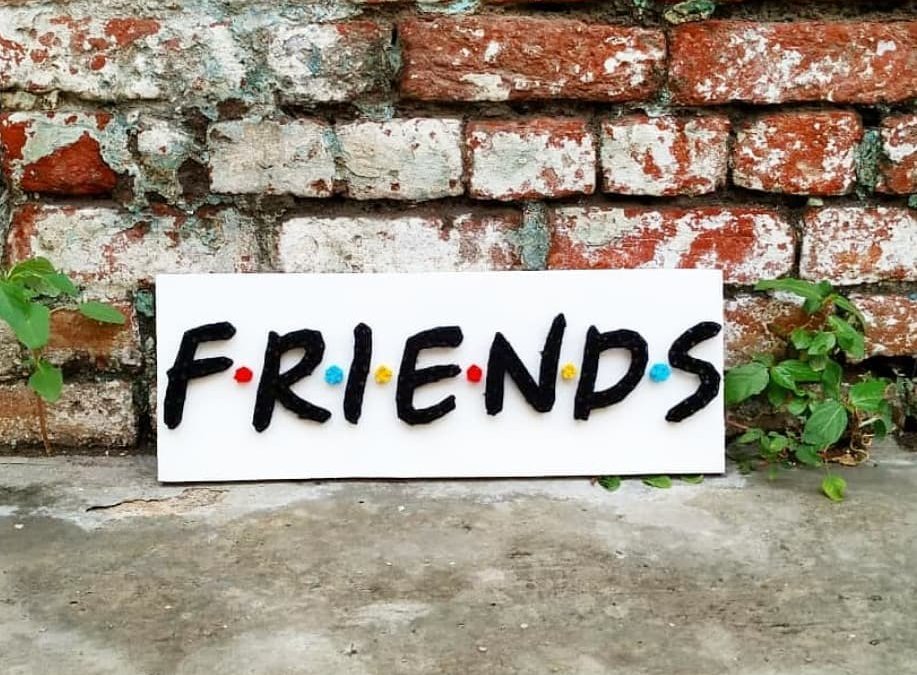 Friends themed String Art | ‘Friends’ TV Show gifts