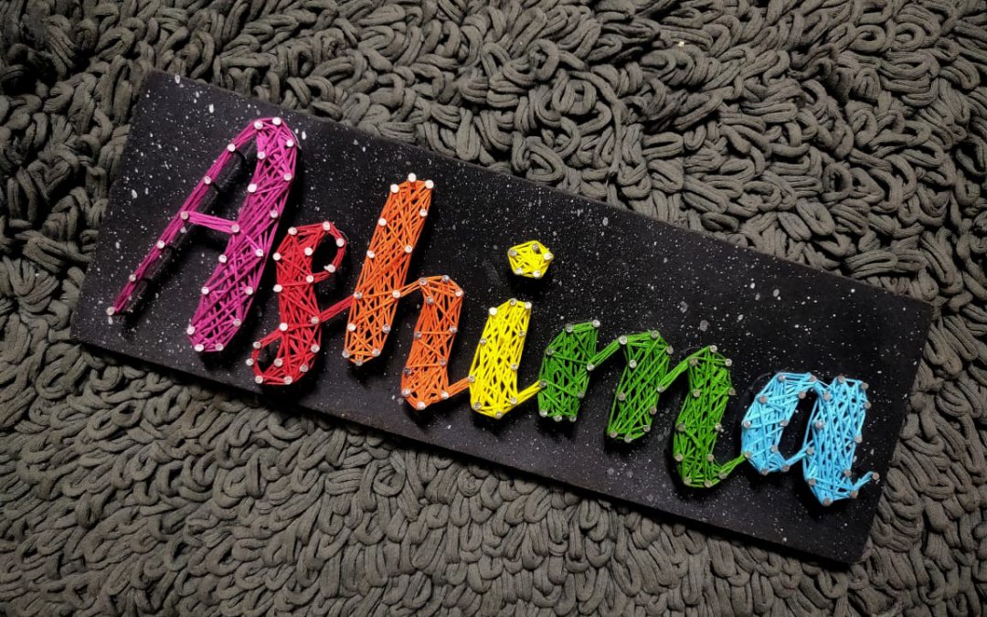 Personalized Name String Art