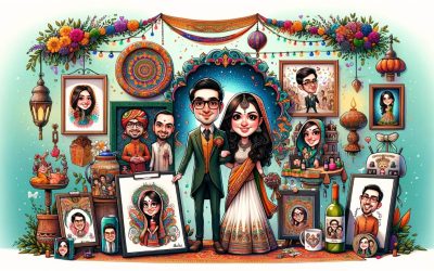 Amazing Wedding Caricature Gifts Ideas 2024