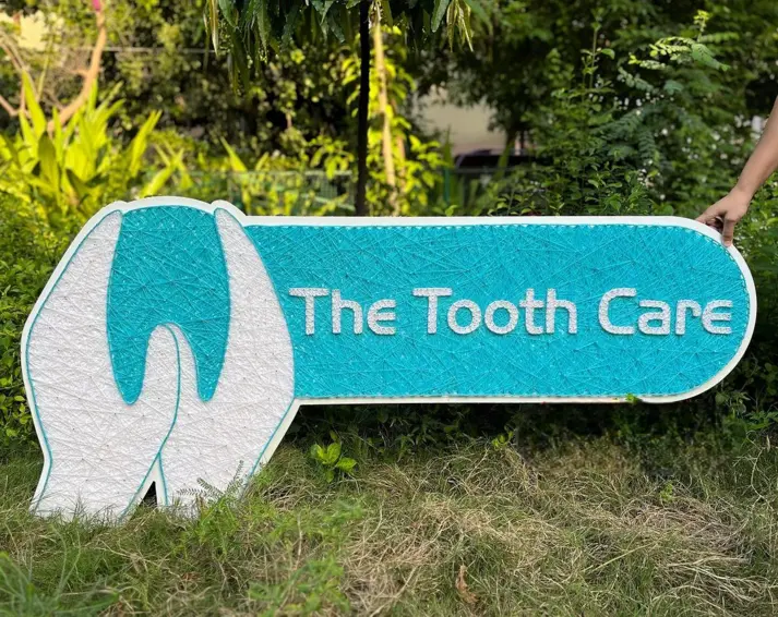 The Tooth Care String Art