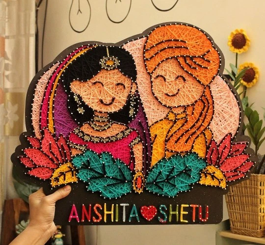 String Art Ideas for Weddings