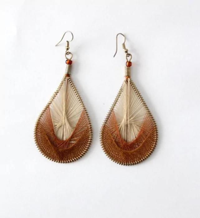 String Art Earrings