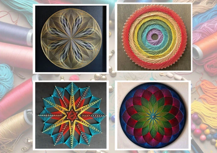 String Art Mandala