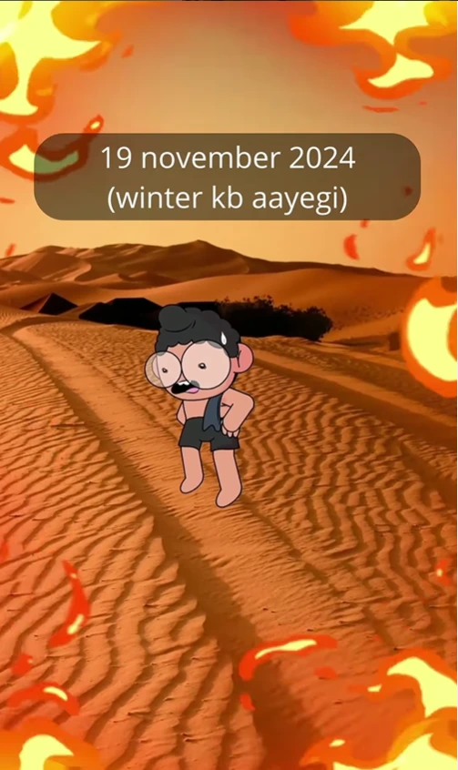 Artoonzz Instagran reel winter kab aaegi