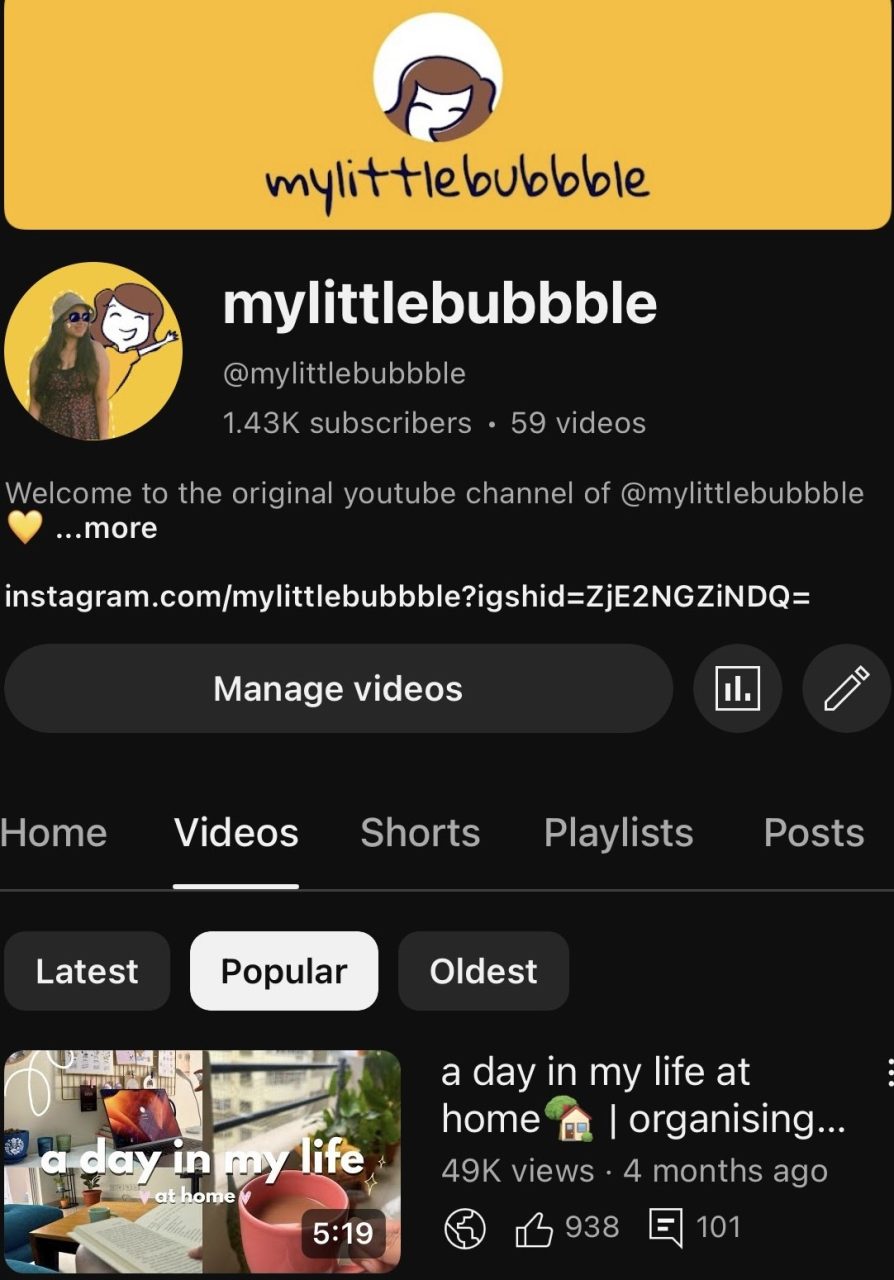 MyLittleBubbble on YouTube