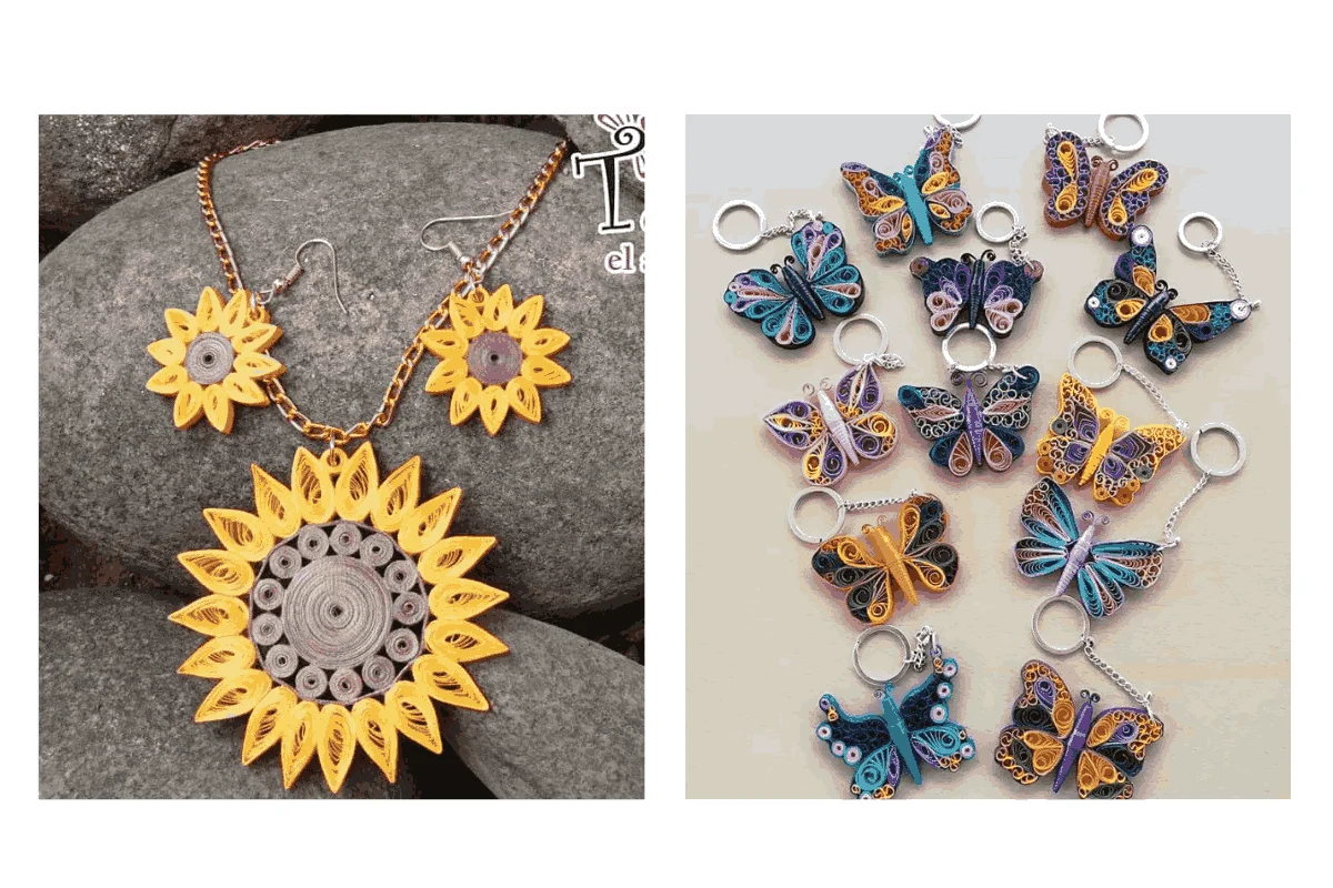 Paper Quilling Jewellery