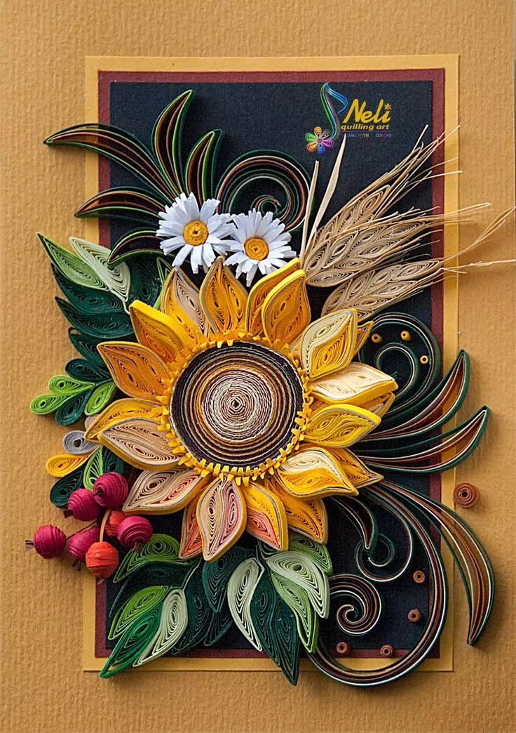 Paper Quilling Wall Decor