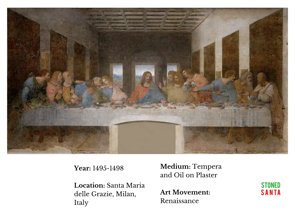 The Last Supper by Leonardo da Vinci