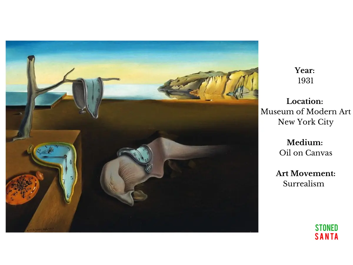 The Persistence of Memory by Salvador Dalí