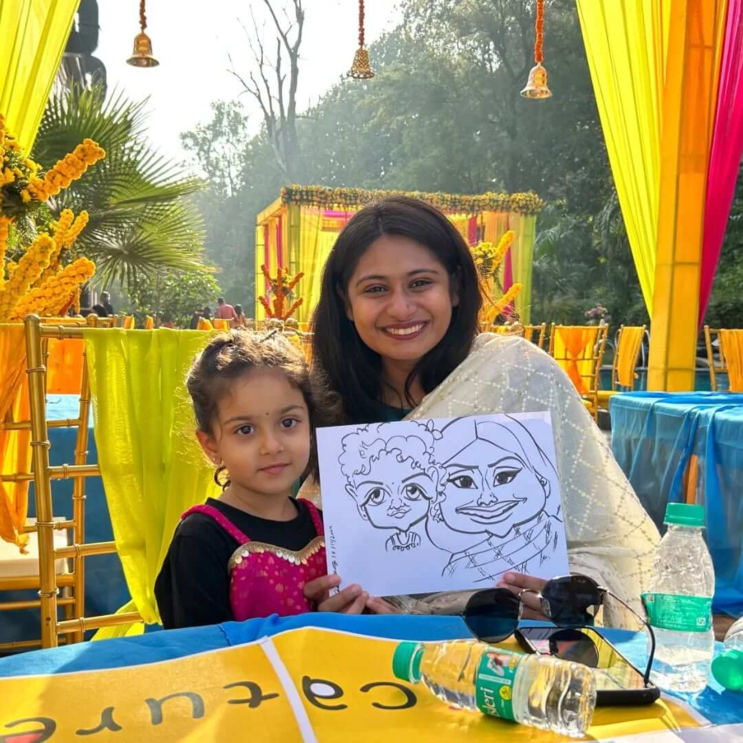 Ankush Bhatia Live Caricaturist