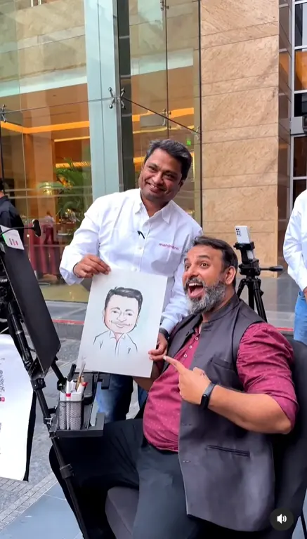 Denzil Live Caricaturist