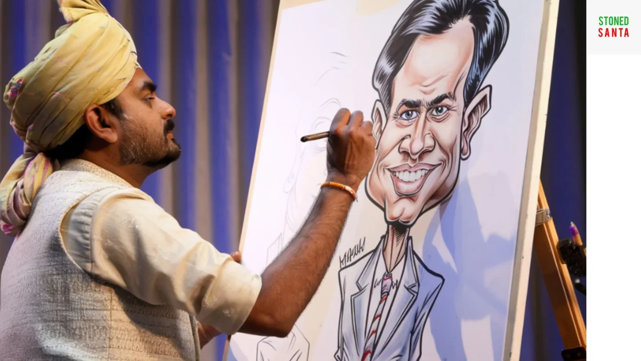 Live Caricature Artist India